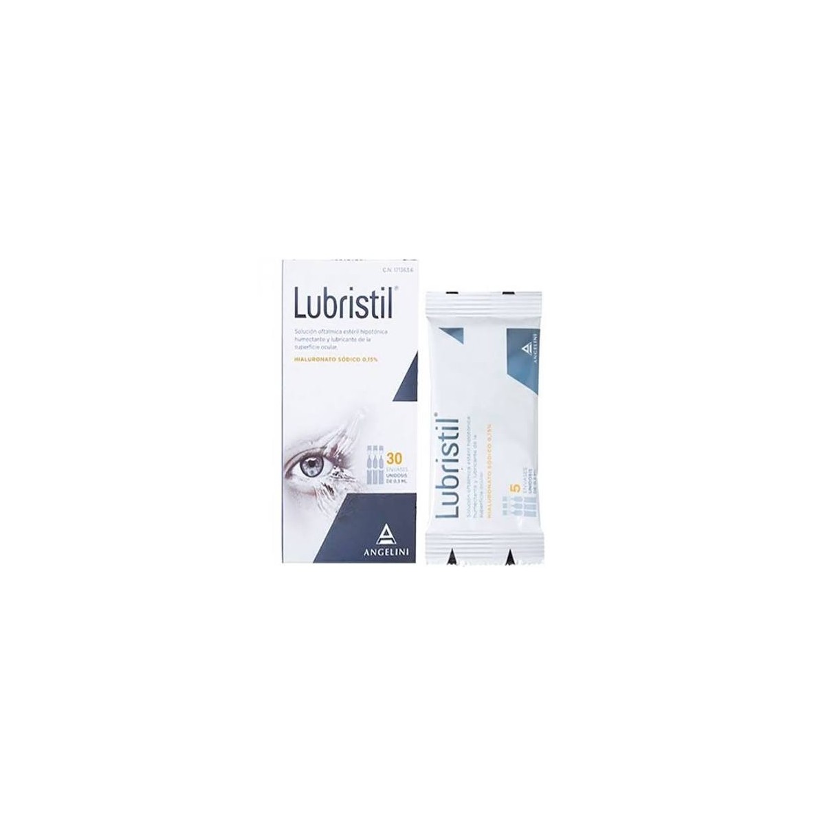 lubristil solucion oftalmica 30 monodosis 03 ml