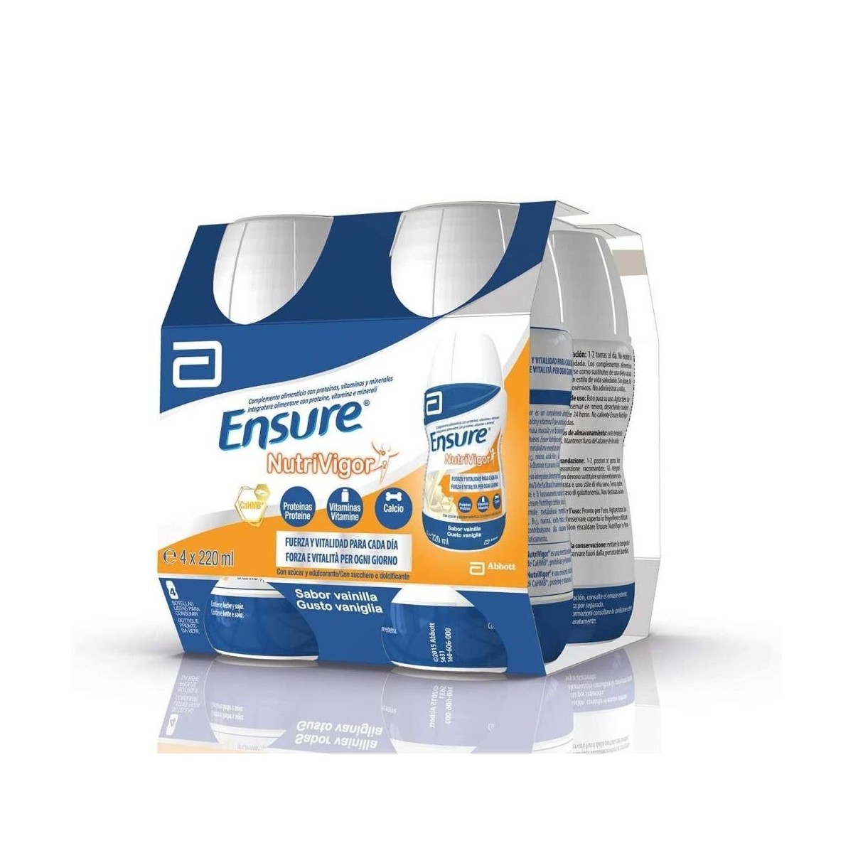 ensure nutrivigor vainilla 4 x 220 ml
