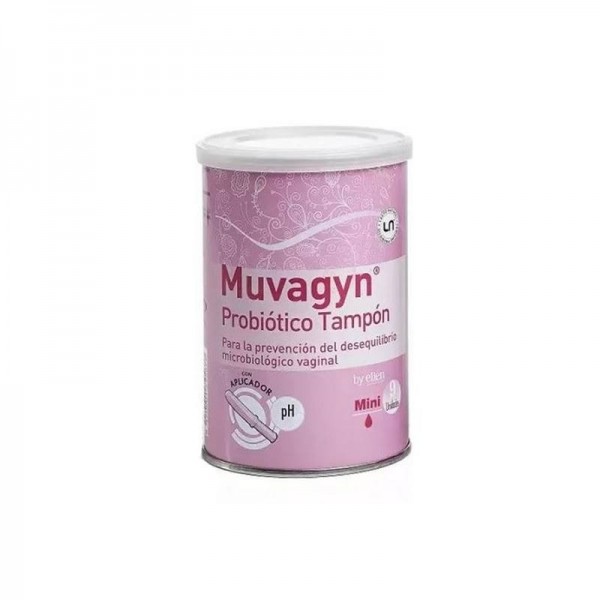 muvagyn probiotico tampon mini con aplicador 9u