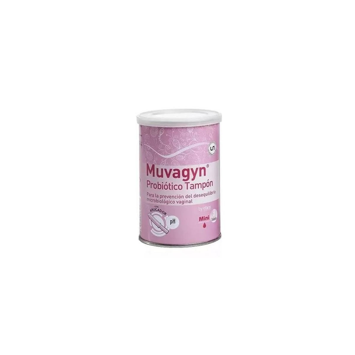 muvagyn probiotico tampon mini con aplicador 9u