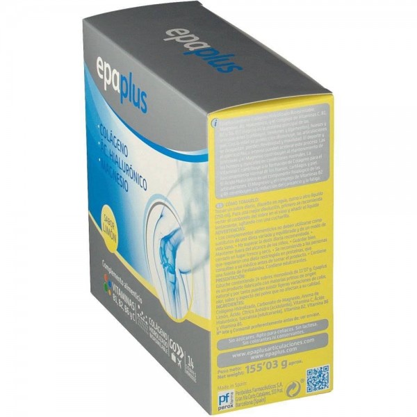epaplus colageno hialuronico magnesio 14 sobres