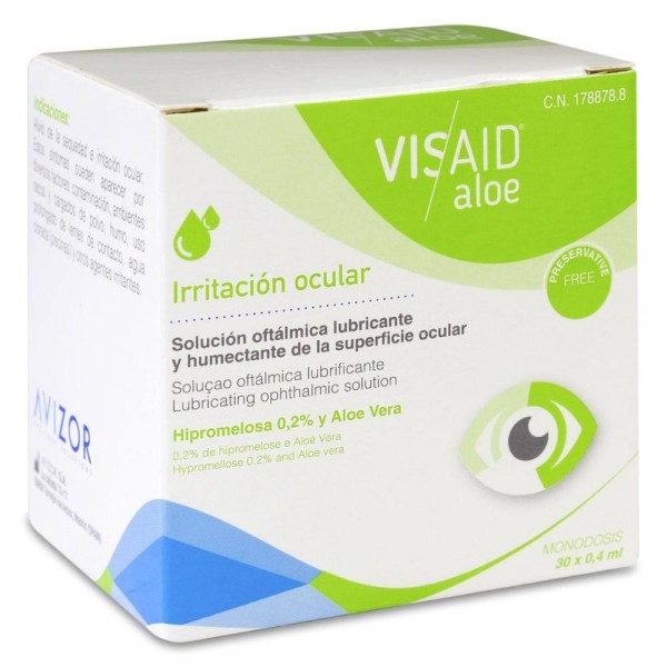 visaid aloe 30 monodosis 04ml